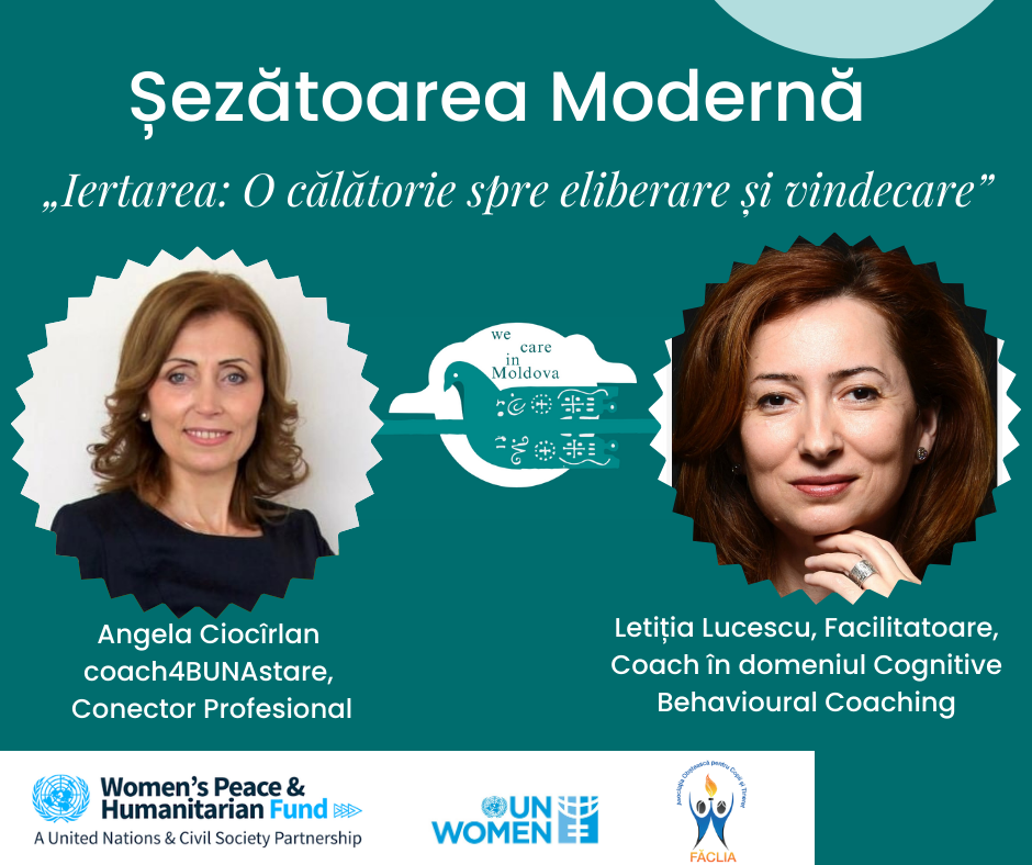Șezătoare modernă „Iertarea - o călătorie spre eliberare și vindecare”